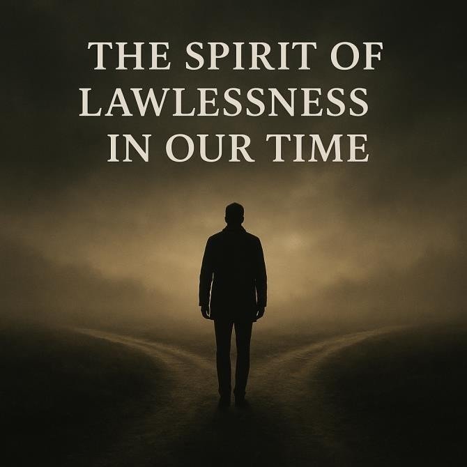 The Spirit of Lawlessness in Our Time
